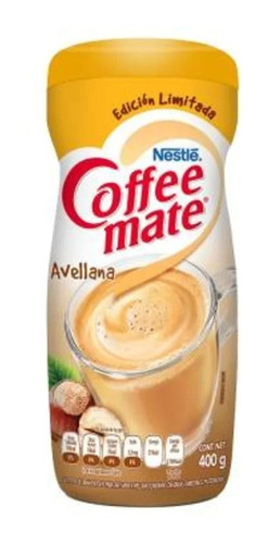 Coffee Mate Avellana En Polvo Sustituto De Crema Nestlé 400g