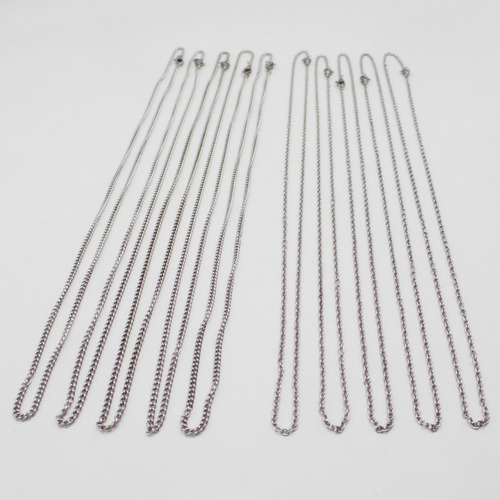Pack 10 Cadenas Grumet /force 50cm Acero Quirurgico Xmayor