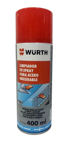 Limpiador Para Acero Inoxidable 400ml Würth