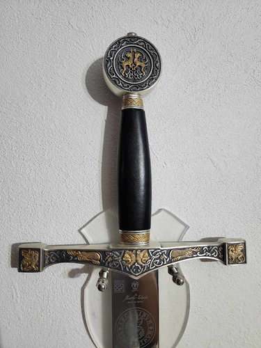 Espada Medieval Excalibur Rey Arturo Acero Toledo Filo 117cm