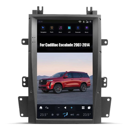 Aucar - Unidad Principal De Radio De Coche Android Para Cad.