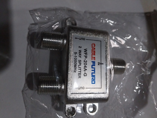 Imagen 1 de 1 de Splitter 1-2 Nuevo Tv Coaxial