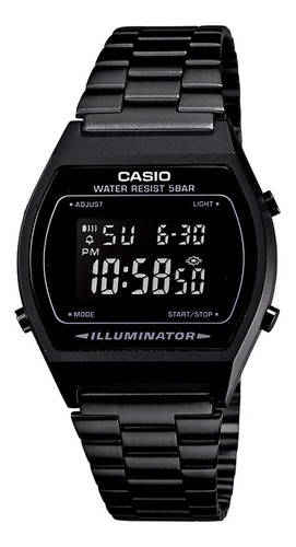 Reloj Casio Digital Vintage Negro Unisex  B640wb-1b Original