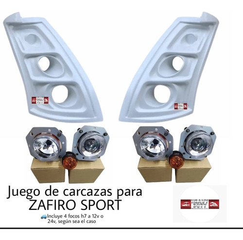 Kit Para Faros Principales Ayco Zafiro Sport Carcasa (par) 