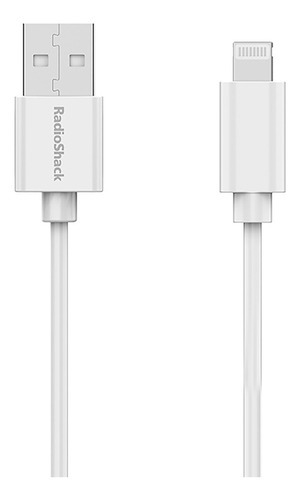 Cable Para Sincronizar Con Conector Lightning/mfi/90 Cm/pvc Color Blanco