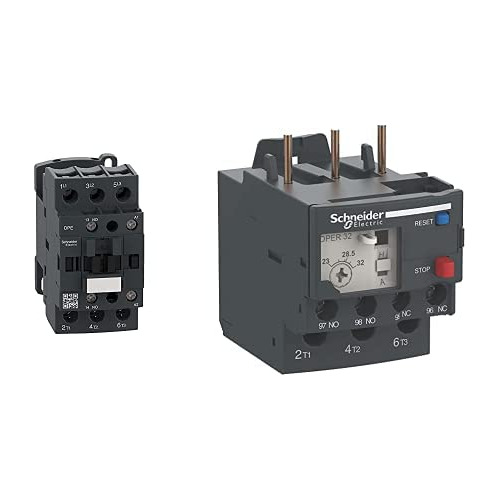 Amp Hp Vac Easy Tesys Iec Contactor Rele Sobrecarga Termica