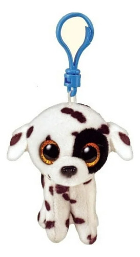 Ty Beanie Babies Luther Perro Llavero 35254