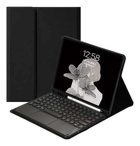 Funda+teclado Redonda Táctil For iPad 10,2 9ª/8ª/7ª Gen