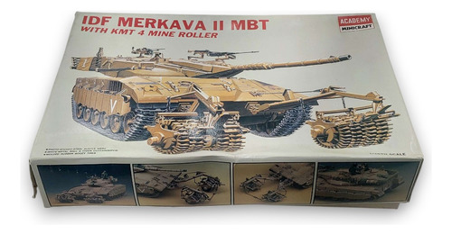 Kit Academy Tanque Idf Merkava Ii Mbt With Kmt 4 1/35 - 1359 (Usado)