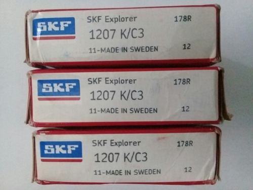 Rodamiento De Bolas A Rotula 1207 K/c3. Marca Skf