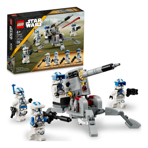 Lego Star Wars Soldados Clon De La 501 75345 (119 Piezas)