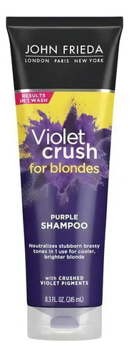 Shampoo John Frieda Cabelos Loiros Violet Crush Purple 245ml