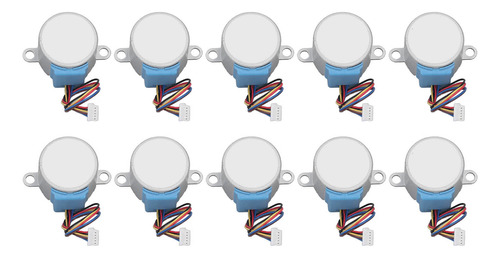 Motor Paso A Paso De 5 V, 10 Unidades, 10 Cm De Longitud De