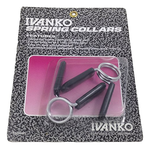 Ivanko Collar Resorte Para Barra Estandar Par