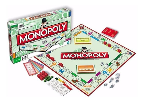 Monopoly Edicion Familia Juego Finanzas Hasbro 818