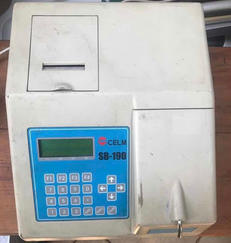 Analisador Bioquímica Celm Sb 190 Usado Com Defeito (Usado)