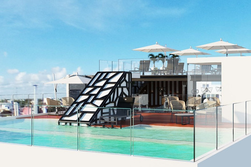 Imagen 8 de 12 de Departamento En Playa Del Carmen, Amueblado Con Amenidades