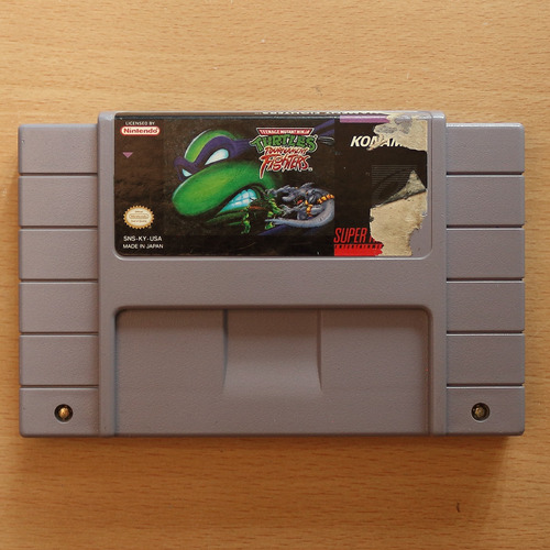 Teenage Mutant Ninja Turtles Tournament Fighters Snes