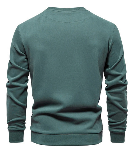 Sudadera Deportiva Con Cuello Redondo A La Moda