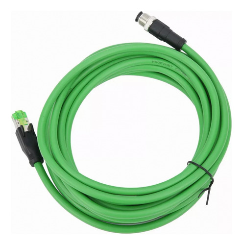 Para Cable Ethernet Industrial M12 A Rj45 Ip67 Impermeable