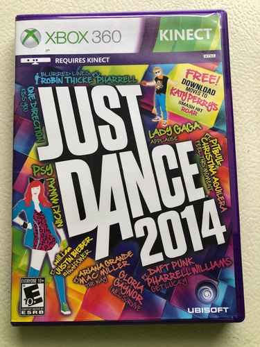 Just Dance 2014 Juego Xbox 360 Original Ntsc Fisico Kinect