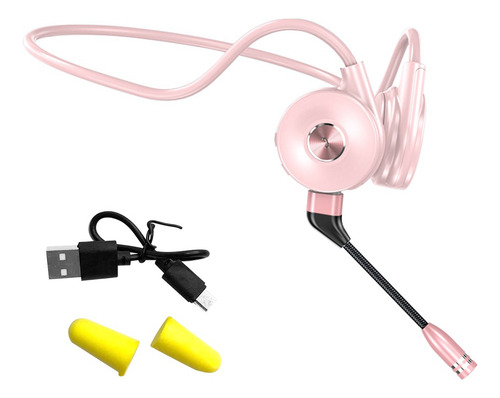 Audífono Inalámbrico Bluetooth Mic Auriculares De Conducció