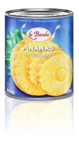 Anana Rodajas La Banda X 800 Grs