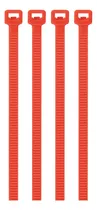 Comprar Cincho Plástico Rojo 50 Lb, 30 Cm Bolsa Con 50 Piezas Voltec