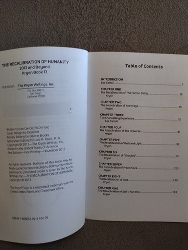 Kryon/ Lee Carroll Books 13/14 (Usado)