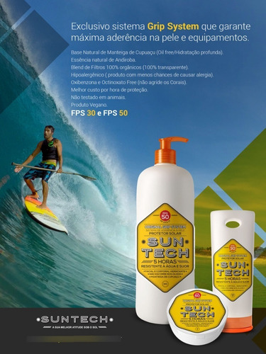Protetor Solar Sun Tech - Fps 30 - 1000ml/1l