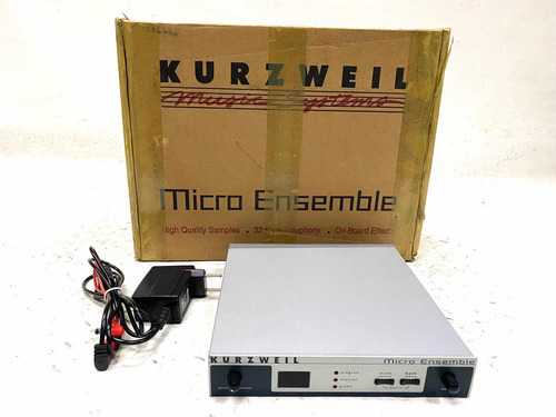 Kurzweil Micro Ensemble Me-1 Modulo Teclado Novo Mostruario