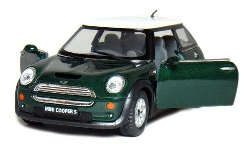 Escala Mini Cooper S 1:28 De 5 (verde)