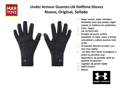 Guantes Touch Under Armour Ua Halftime Gloves