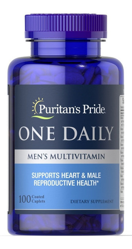 Puritan's Pride | One Daily Men's Multivitamin | 100 Caplets