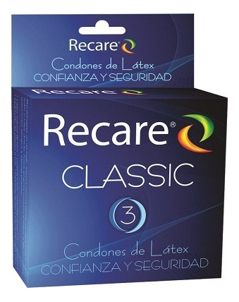 Preservativos Recare De Látex 3 Pack Classic 9 Unidades