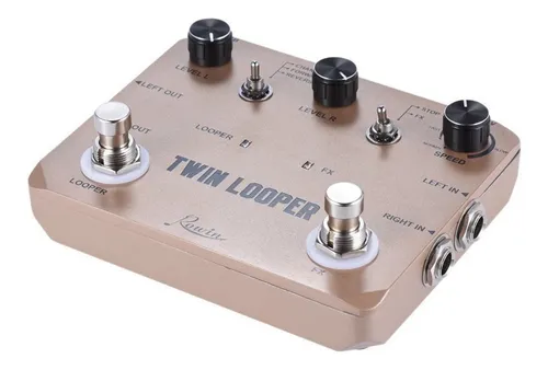 Pedal Guitarra Twin Looper Rowin + Nf + Garantia