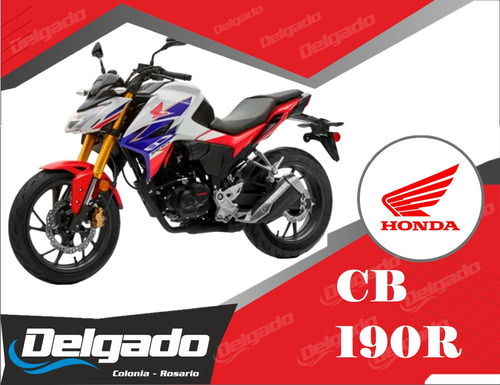 Moto Honda Cb 190r Financiada 100% Y Hasta En 60 Cuotas