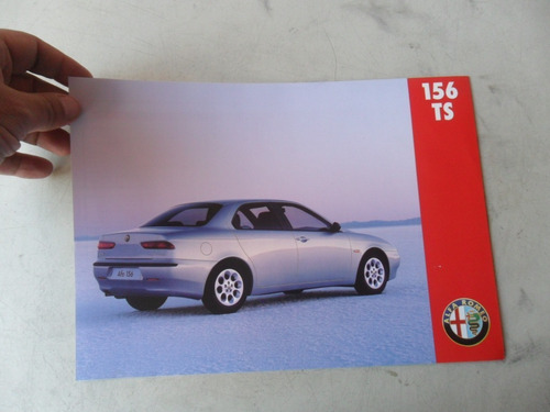 Folleto Catalogo Alfa Romeo 156 Ts No Manual Auto 1998 1997