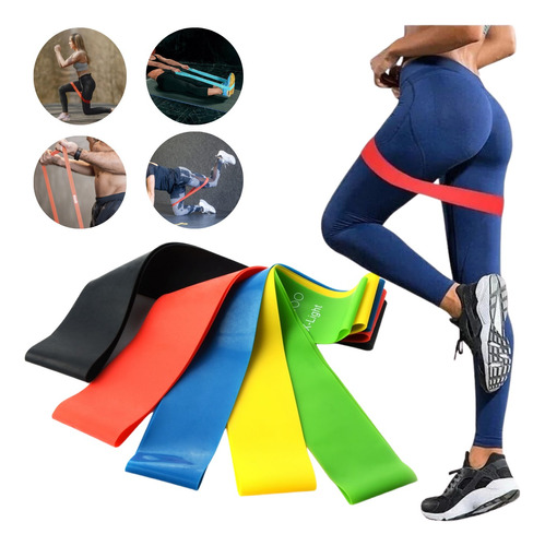 Faixa Elastica Para Exercicio Academia Cross Fit Musculacao