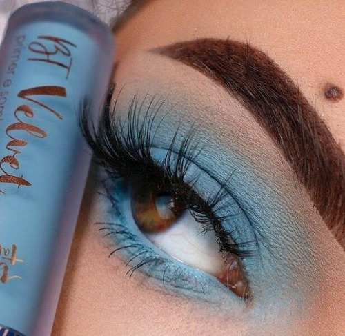 Imagem 3 de 4 de Bt Velvet Mintblue Bruna Tavares - Sombra Líquida E Primer