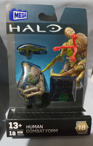 Halo Mega Construx Flood Human Héroes (Usado)