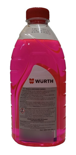 5 Aditivos Radiador Organico Wurth Pronto Uso Corolla Etios