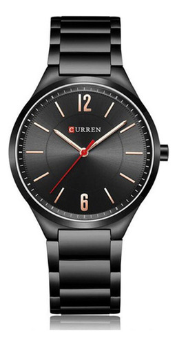 Reloj Curren 8280 Black Bw1 Para Hombre De Estilo Empresaria