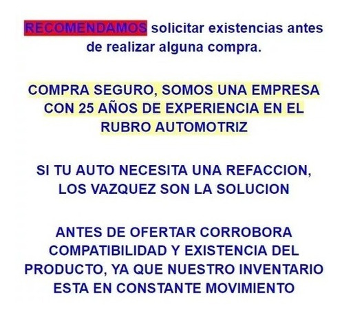 Sellos De Agua Chevrolet Silverado 8.1 Lts 2001 02 03 04 05