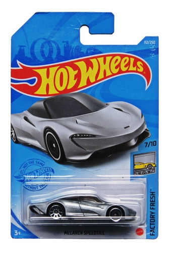 Hot Wheels Factory Fresh 112/250 - Mclaren Speedtail (gris)