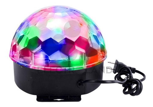 Bola Esfera Magica Led Rgb Crystal Audioritmica Magic Ball