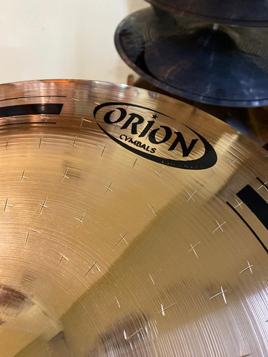 Kit Pratos Bateria Hi Hat 14 Crash 18, 19 E 20 X10 Orion