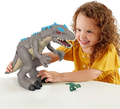 Imagen 8 de 9 de Dinosauro Imaginext Jurassic World Gran Indominus Rex Mattel