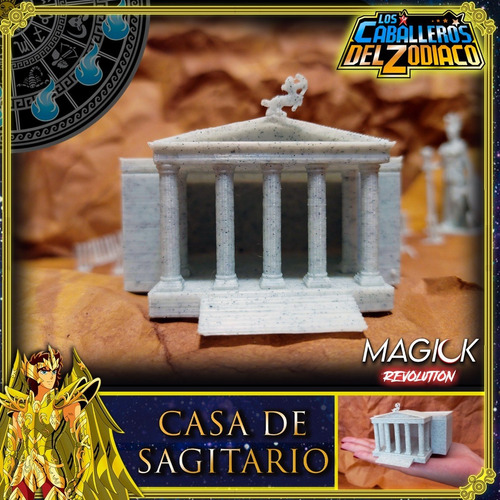 Saint Seiya Casa Templo Aioros Sagitario Caballeros Zodiaco