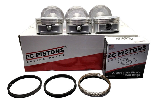 Juego De Pistones Luv Dmax 3.5 Con Anillos Std 020 030 040